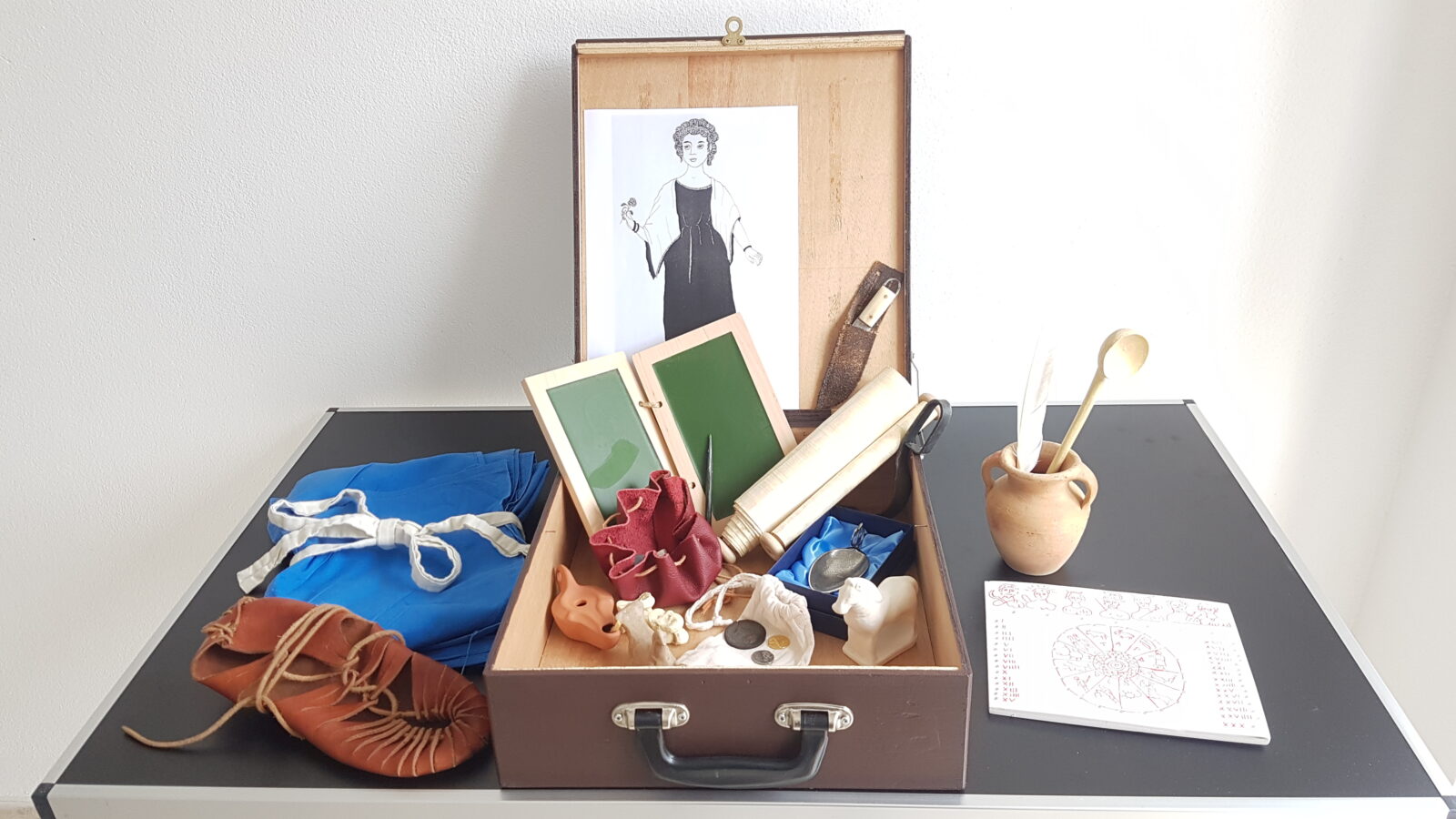 Museumskoffer Schule Geschichte Römer Schulklasse