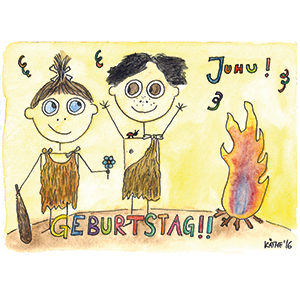 Postkarte_Steinzeit