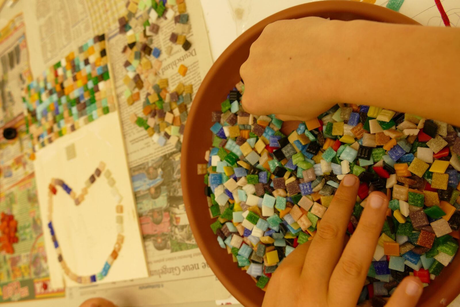 Mosaik Römer Schulklassen Geschichte
